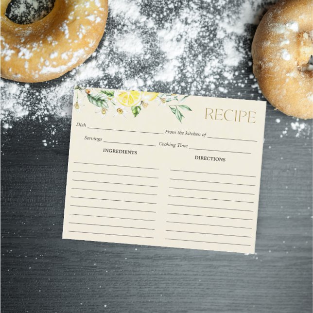 Lemon Main Squeeze-Möhippa-mottagarkort (Skapare uppladdad)