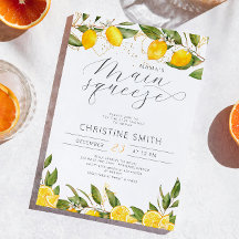 Lemon Mamas stora squeeze baby shower-fest