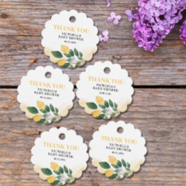 Lemon Mamma huvudkök för små barn Gåvor Etiketter