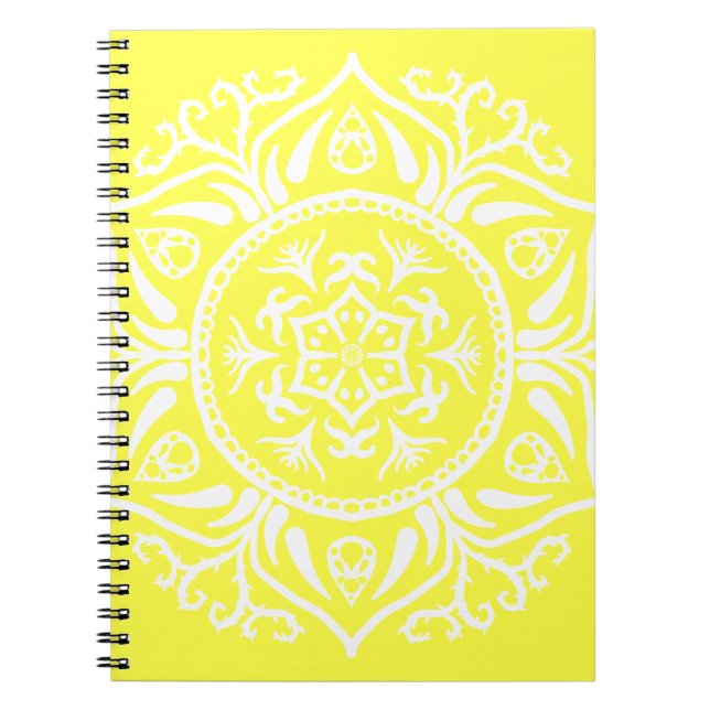 Lemon Mandala Anteckningsbok (Framsidan)