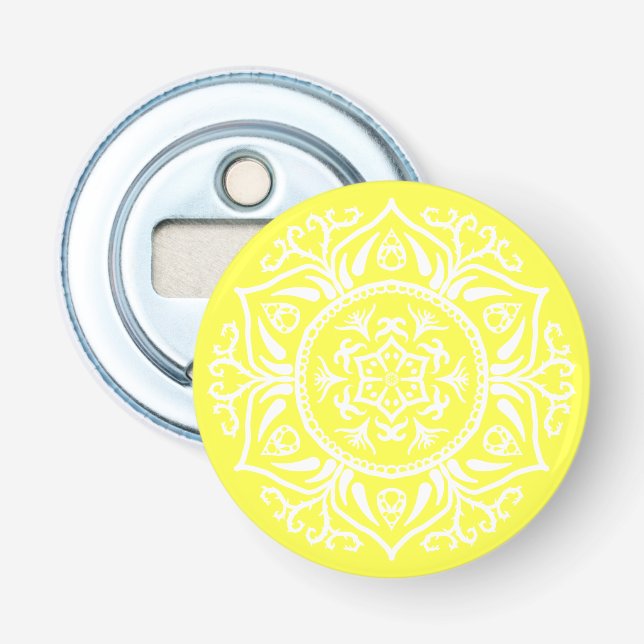 Lemon Mandala Flasköppnare (Framsidan)