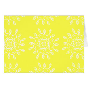 Lemon Mandala Hälsningskort
