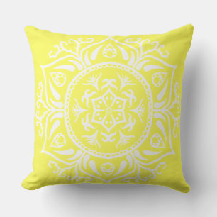 Lemon Mandala Kudde