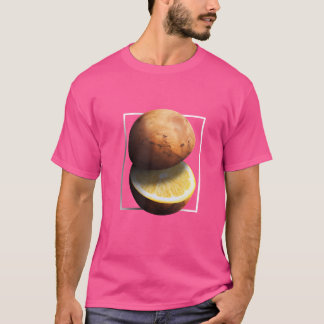 Lemon Mars Planet Collage Space Astronomy Fruit T Shirt