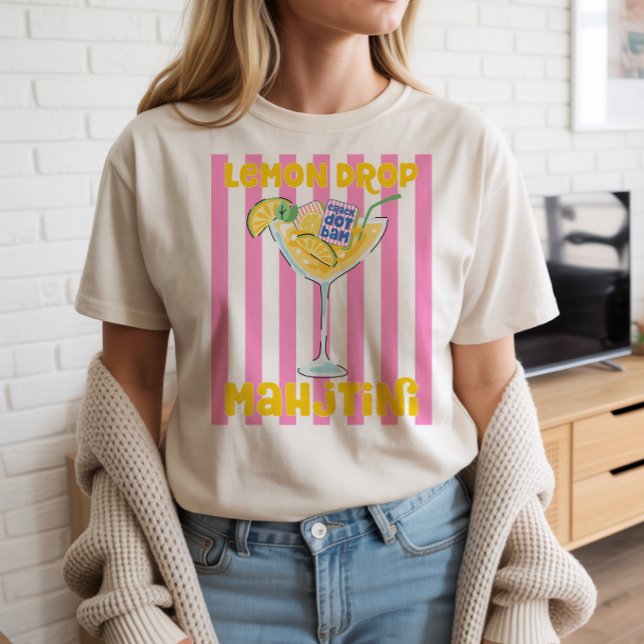 Lemon Martini Mahjong T-Shirt (Skapare uppladdad)