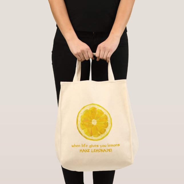 Lemon Matkasse Tygkasse (Framsida (produkt))