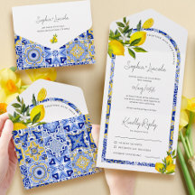 Lemon Mediterranean Boho Arch Bröllop