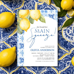 Lemon Mediterranean Main Squeeze Möhippa Inbjudningar