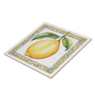 Lemon Mediterranean Tiles Kakelplatta