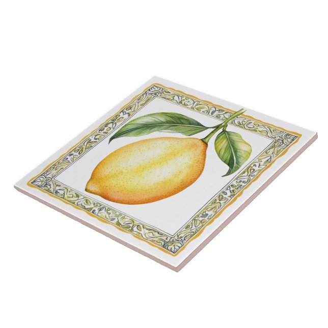Lemon Mediterranean Tiles Kakelplatta (Sidan)