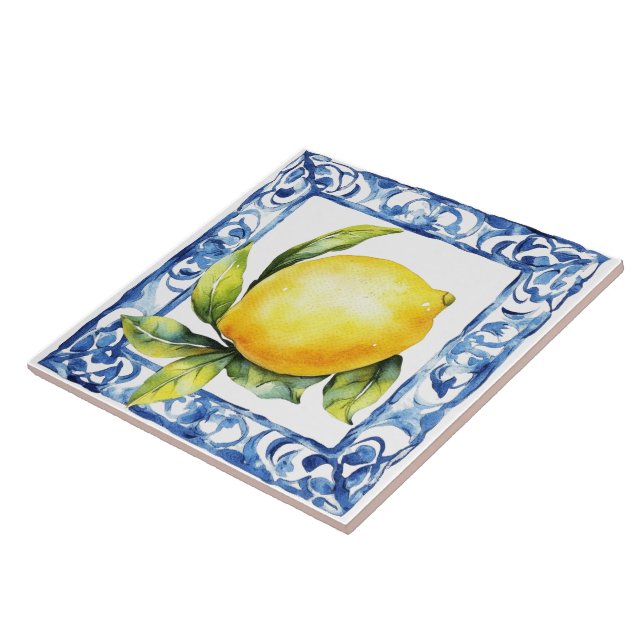 Lemon Mediterranean Tiles Kakelplatta (Sidan)