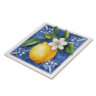 Lemon Mediterranean Tiles Kakelplatta