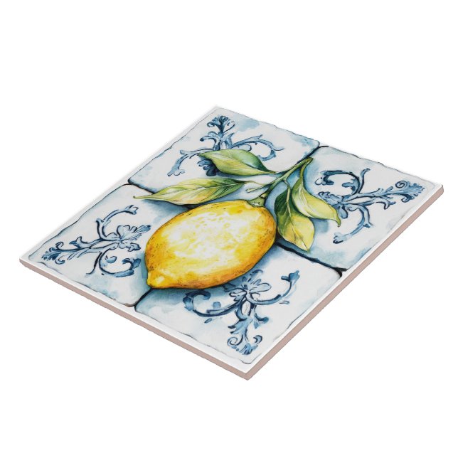 Lemon Mediterranean Tiles Kakelplatta (Sidan)