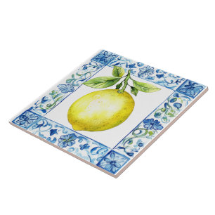 Lemon Mediterranean Tiles Kakelplatta