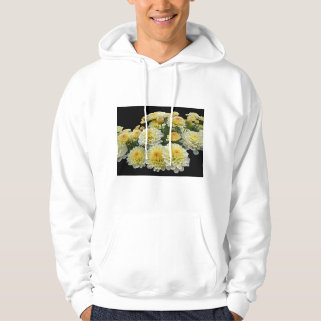 Lemon Meringue Chrysanthemums Sweatshirt (Framsida)
