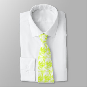 "Lemon Meringue" Geometric Art Tie Slips