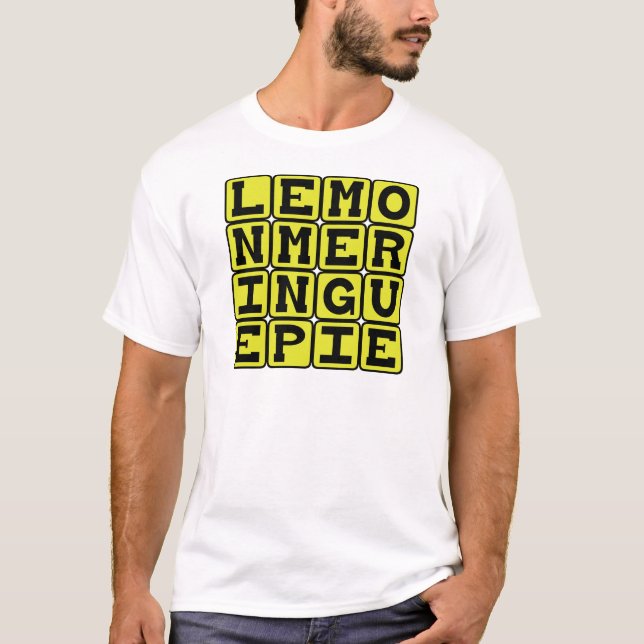 Lemon Meringue Paj, Citrus Dessert Tee (Framsida)