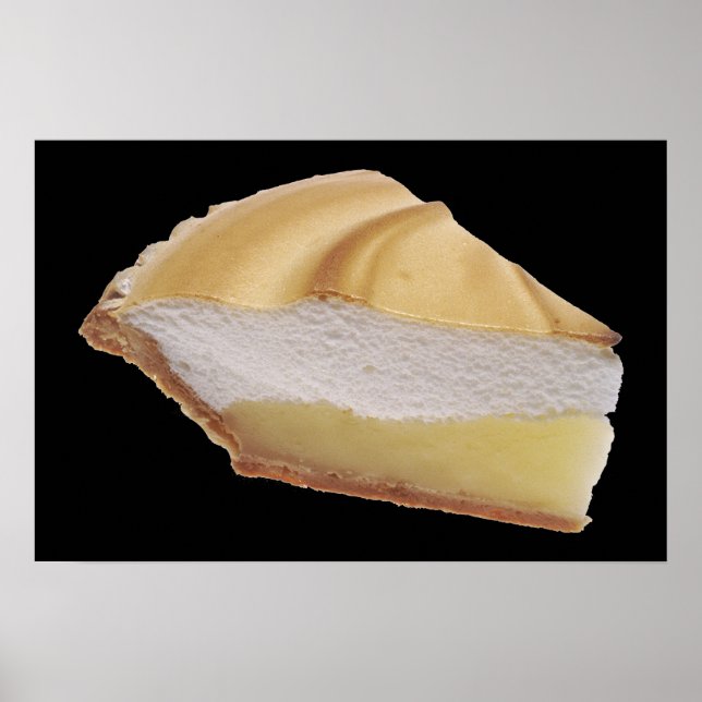 Lemon Meringue Paj Poster (Framsidan)
