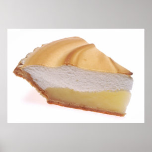 Lemon Meringue Paj Poster