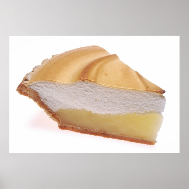 Lemon Meringue Paj Poster (Framsidan)