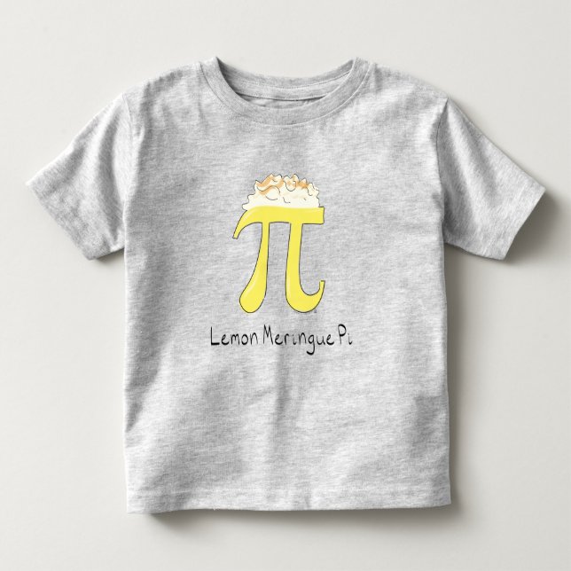 Lemon Meringue Pi Cute Math Barn T-Shirt (Framsida)