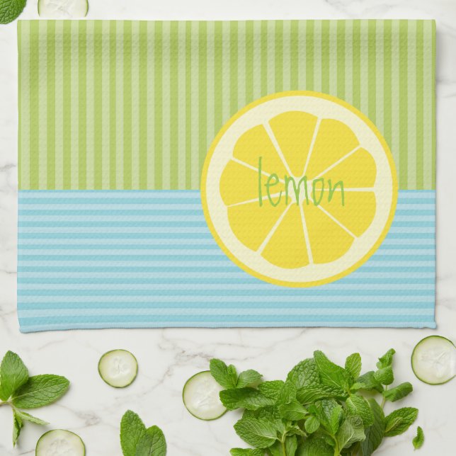 Lemon Microfiber Kitchen Towels Kökshandduk (Vikta)