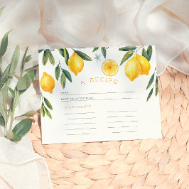 Lemon-Möhippa för huvudkort för kortsökning