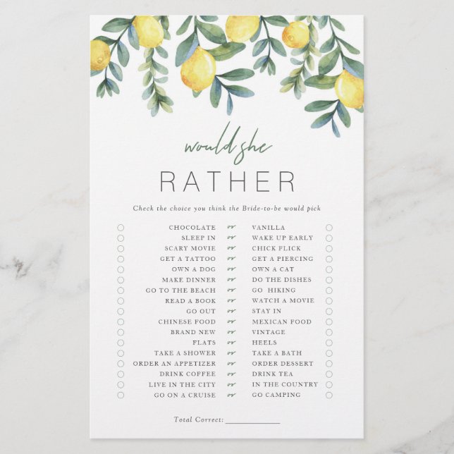 Lemon Möhippa Game... (Framsida)