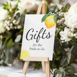 Lemon Möhippa Gifts-tecken Poster