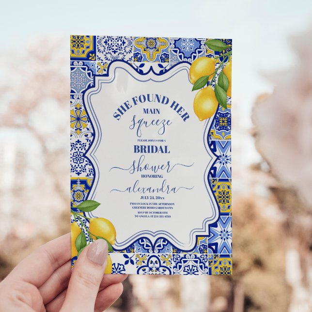 Lemon möhippa Hon hittade sin huvudsakliga klämma Inbjudningar (Skapare uppladdad)