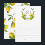 Lemon Möhippa-råd och önskemål-kort Rådkort<br><div class="desc">Lemon Möhippa-råd och önskemål-kort</div>