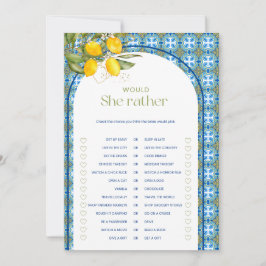 Lemon Möhippa, skulle hon hellre spela ett kort? Inbjudningar