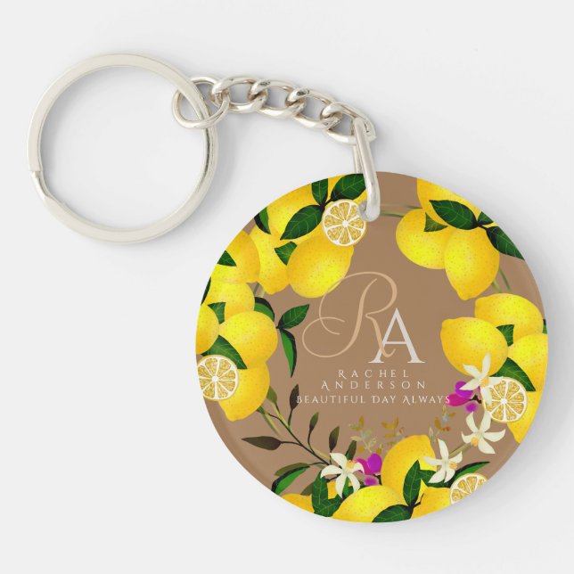 Lemon Monogram Brown (Framsidan)