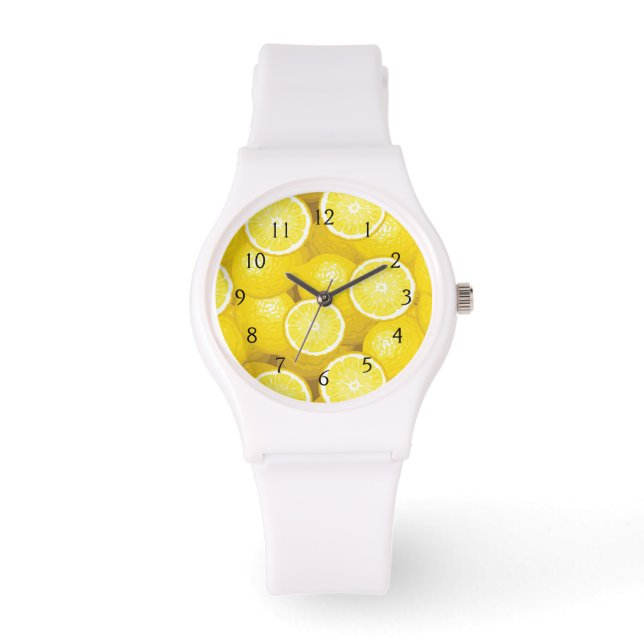 Lemon Mönster 2 Armbandsur (Framsida)