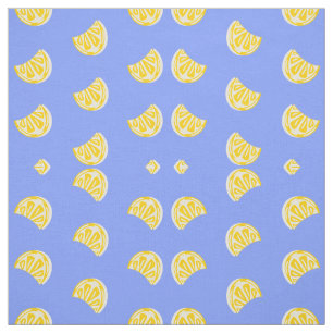 Lemon Mönster Fabric Tyg
