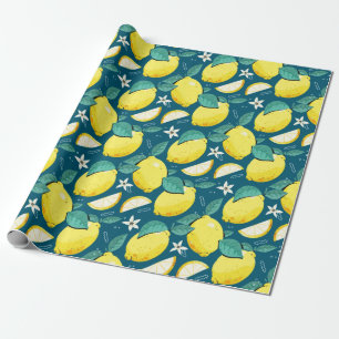 Lemon Mönster Presentpapper