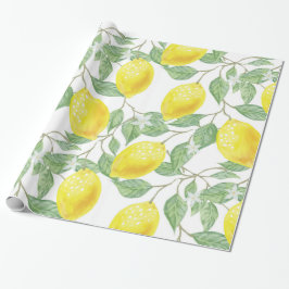 Lemon Mönster Presentpapper