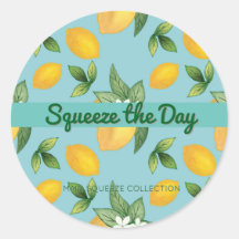 Lemon Motivational Citrus Decor
