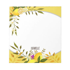 Lemon Mustard Anteckningsblock