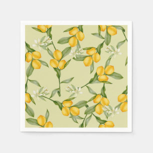 Lemon Napkins Pappersservett
