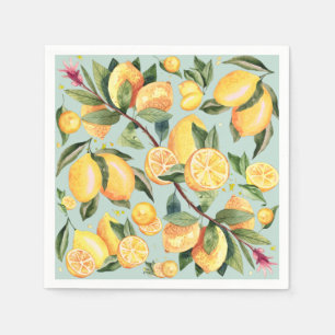 Lemon Napkins Pappersservett
