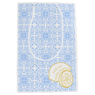 Lemon och Blue Tile Amalfi