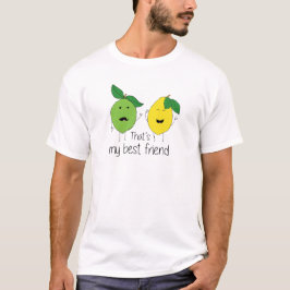 Lemon och Lime Best Friends BFF Lemon Art Besties Tröja