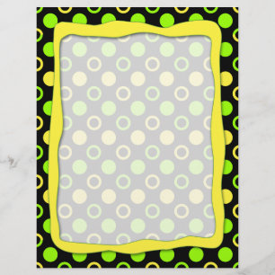 Lemon och Lime Ringar och Polka dots av ST-aylor