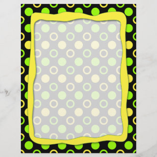 Lemon och Lime Ringar och Polka dots av ST-aylor