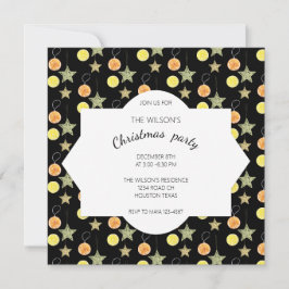 Lemon och Orangar för akut Helgdag Inbjudningar