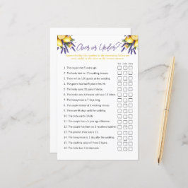 Lemon "Över och under"-Möhippa