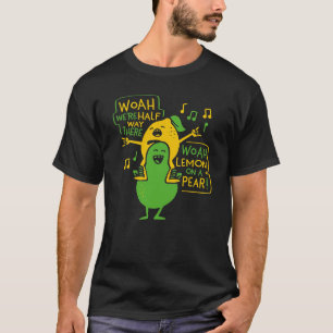 Lemon på en päron t shirt
