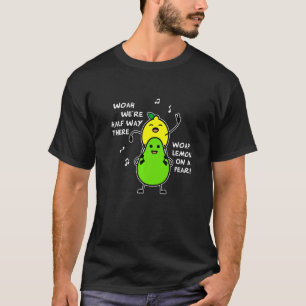Lemon på en päronborrning t shirt