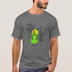 Lemon på en Pear Teacher Funny Foodie T Shirt